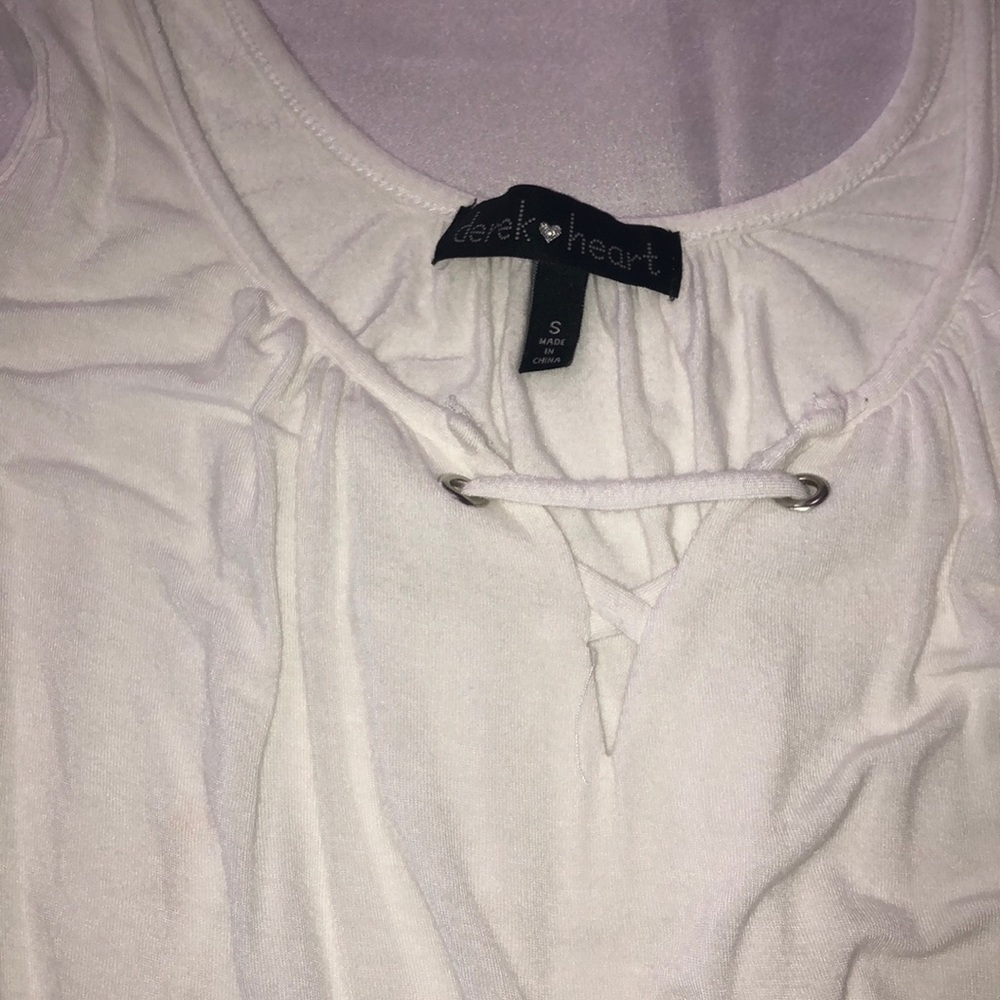 Whote Derek Heart blouse - Picture 3 of 5